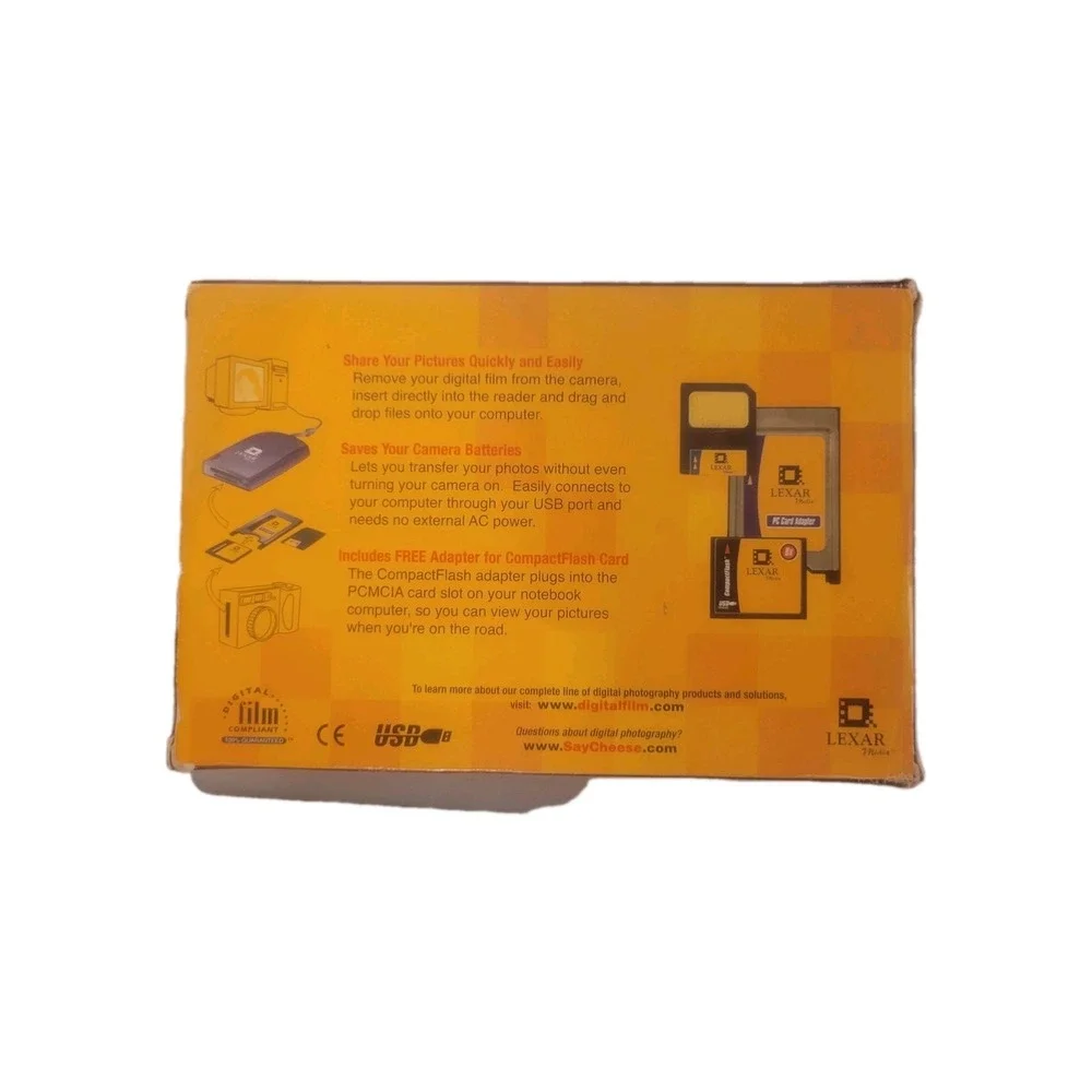 Lexar Media Smart Media Digital Film Reader New‎ Sealed